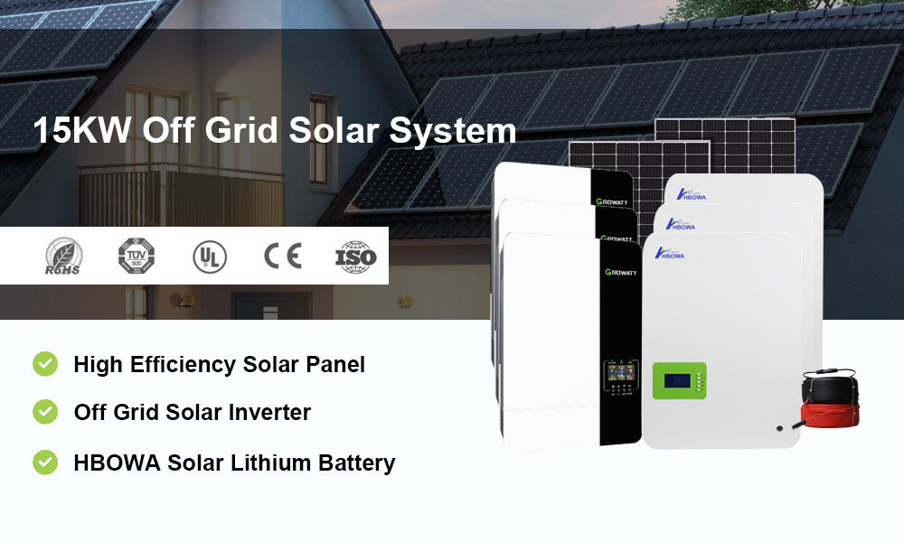 15KW 15KWh Off grid solar System features