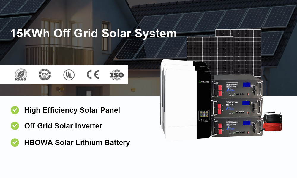 15KW 30Kwh off grid system features