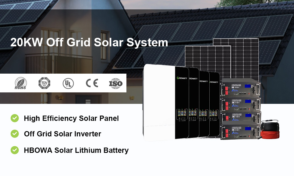 20kw off grid solar system features