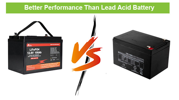 Advantages than lead acid battery