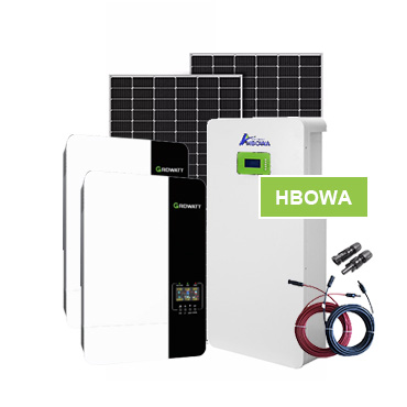 10kw 10kwh off grid solar system with wall mounted battery