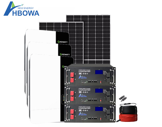15KW 30Kwh off grid solar system -HBOWA