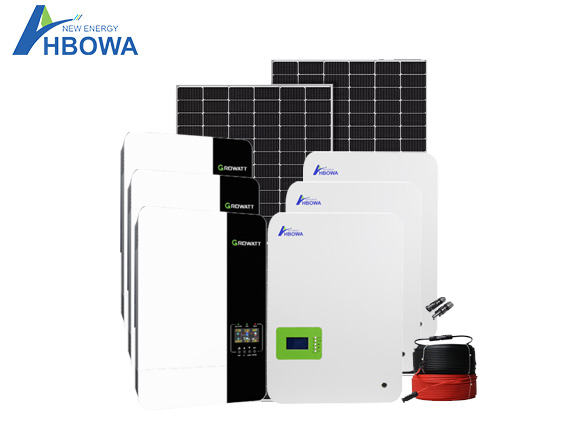 15kw off grid solar system with 3 inverters in paralle