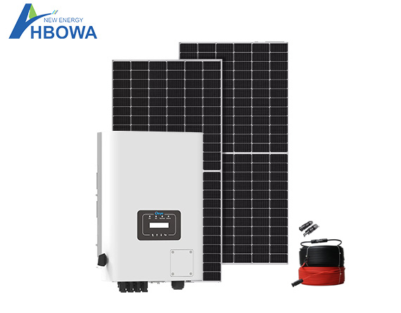 18-25KW on grid solar system three phase with string inverter