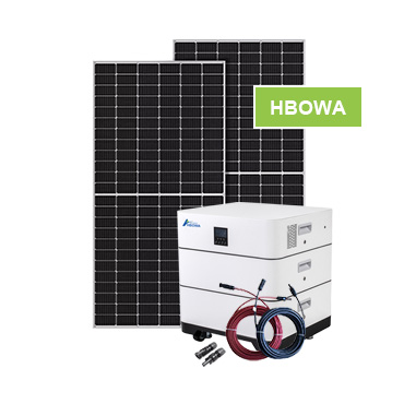5KW 10KWh Off grid solar system with stacked lithium battery
