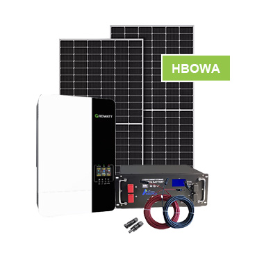5kw 10kwh off grid solar system with server rack battery