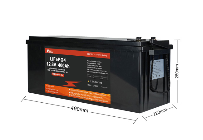 lifepo4 lithium battery 12v 400Ah - HBOWA NEW ENERGY