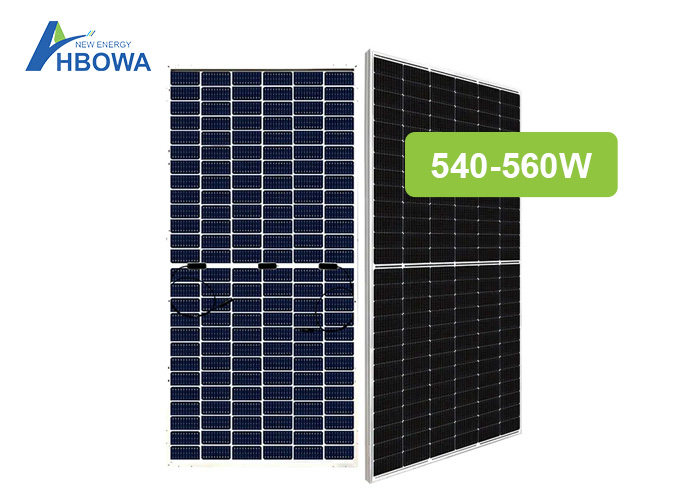 540-560W solar panel bifacial monocrystalline