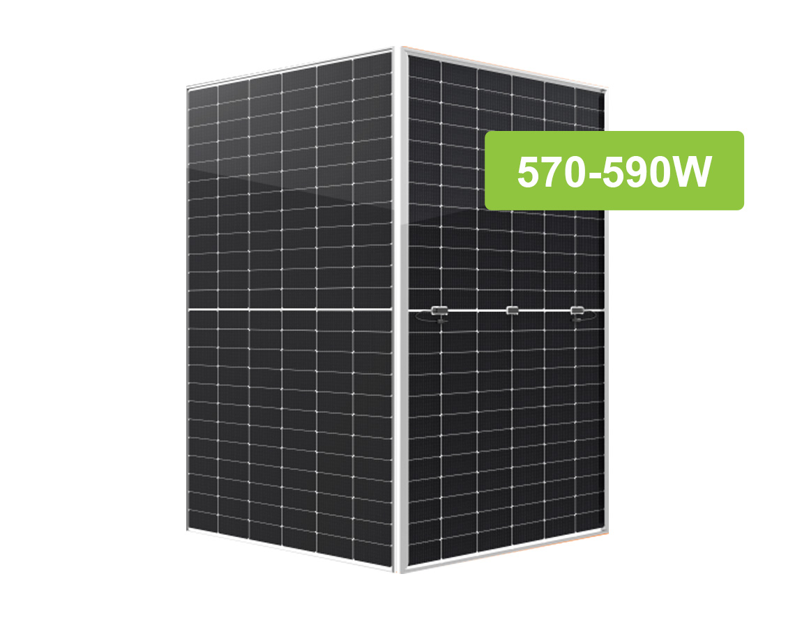 570-590W bifacial solar panel n-type