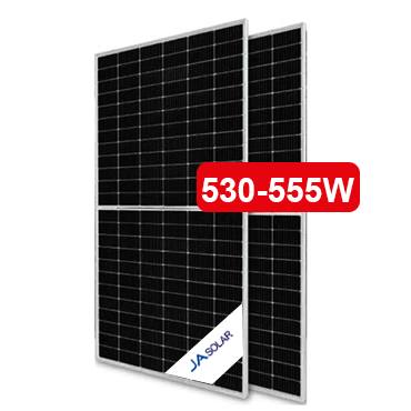 JA 530-555W mono-facial solar panel