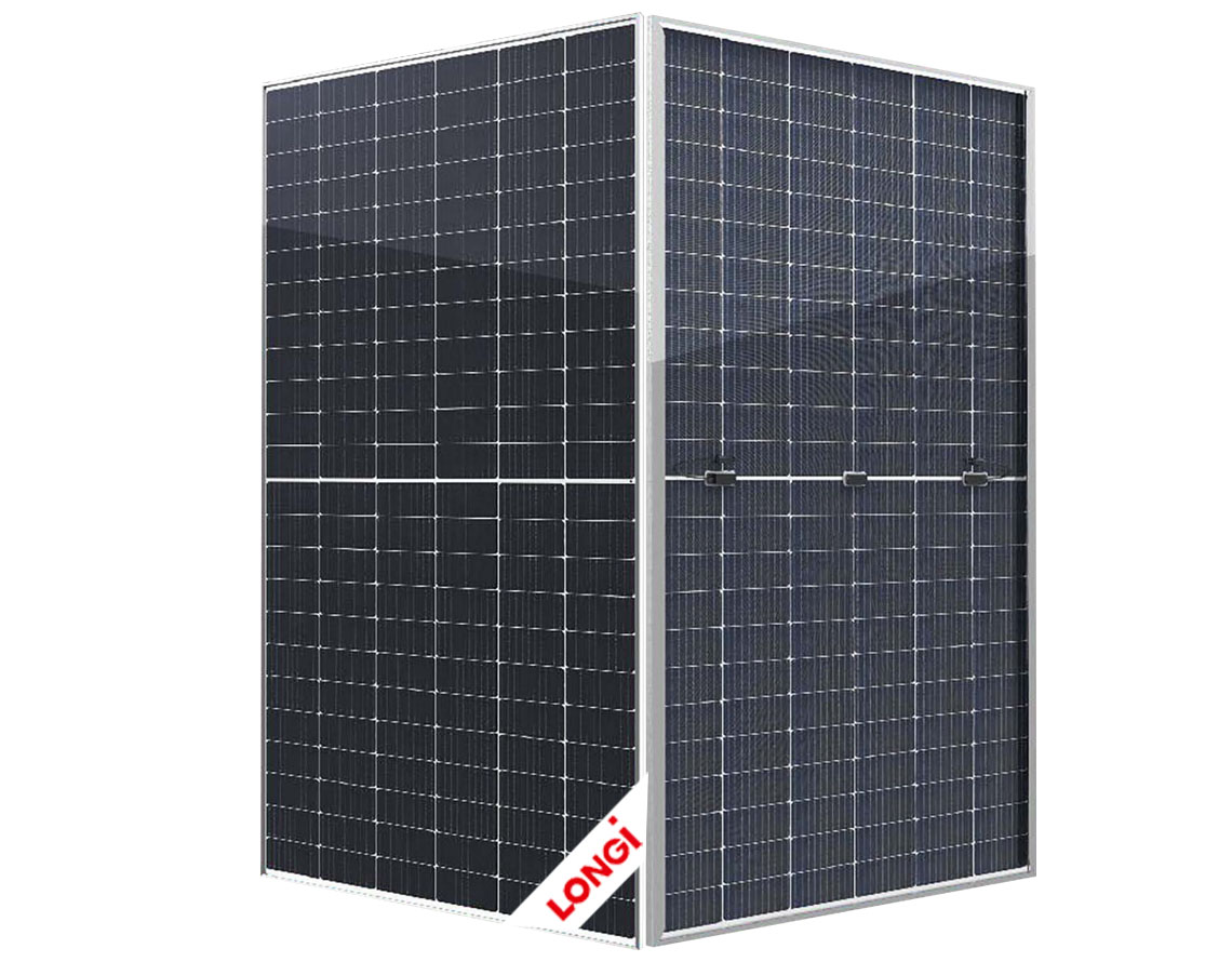 Longi dual glass solar panel 565W-590W