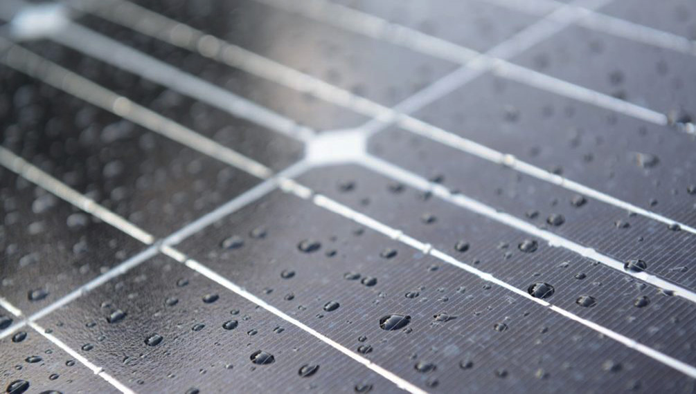 Waterproof of the solar panel