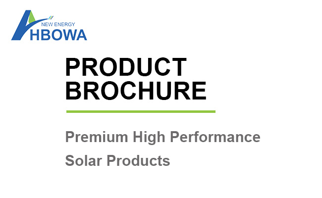 company brochure - HBOWA New Energy