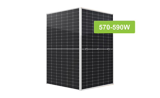 datasheet of Bifacial N-type solar panel 570-590W