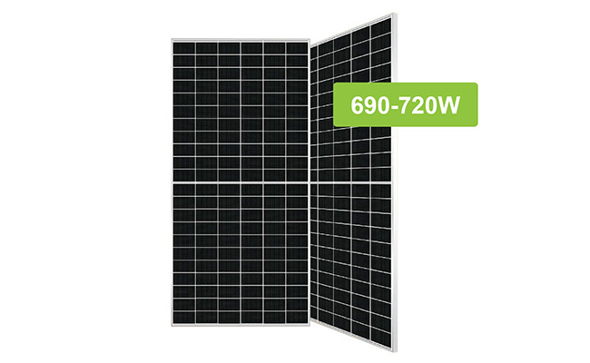 datasheet of Bifacial N-type solar panel 690-720W