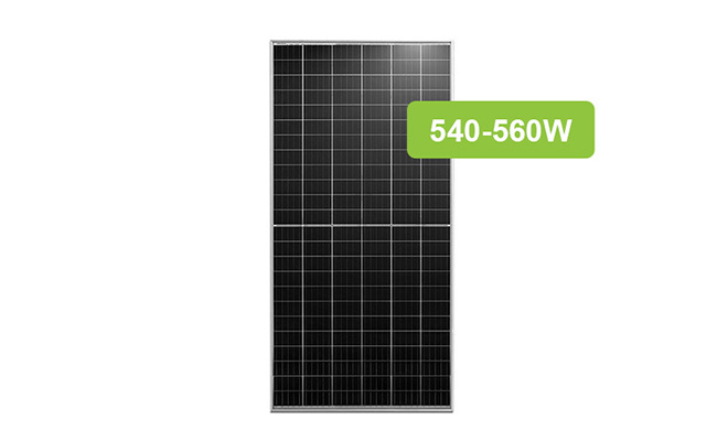 datasheet of PERC solar panel 540-560W