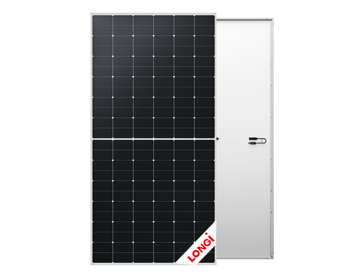 longi hi-mo x6 590-600W solar panels