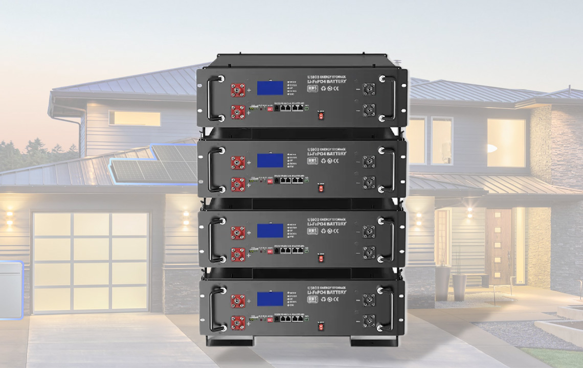 server rack batteries 51.2V 200Ah - HBOWA