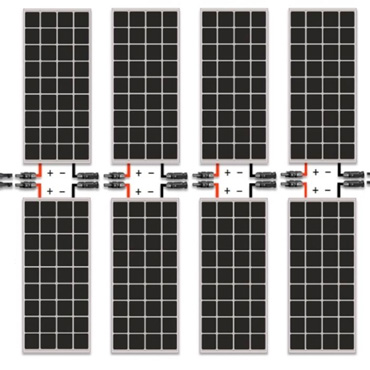 the number of solar panels in series - HBOWA