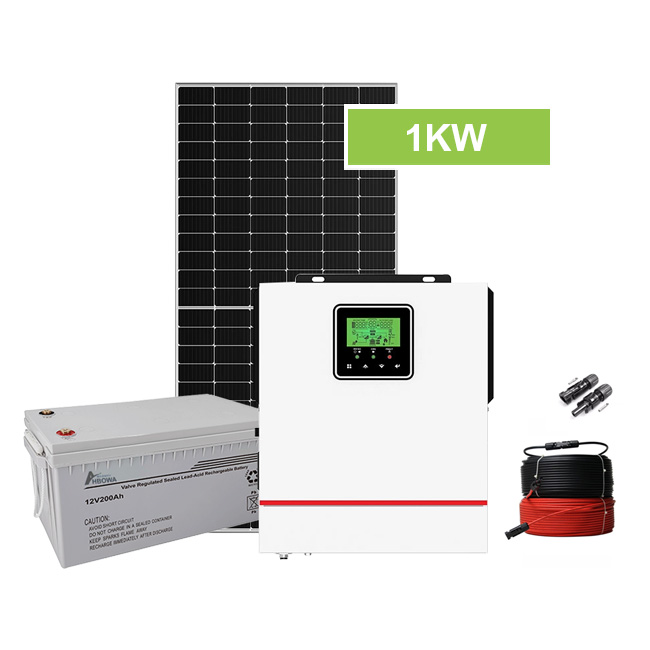 1000W Complete Off Grid Solar Kit