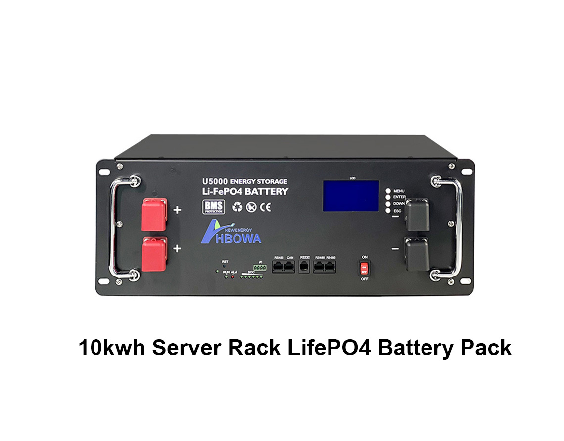 10kw off grid solar system server rack battery