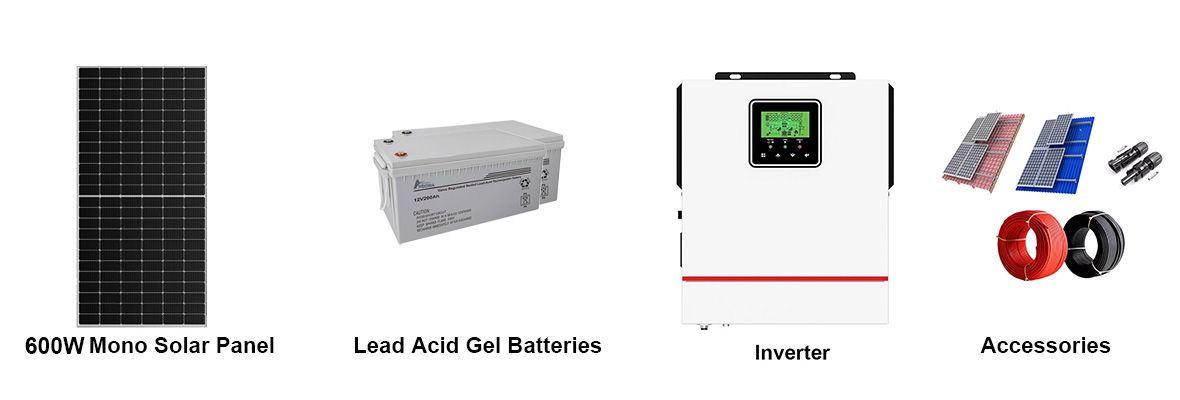 1kw off grid solar system - HBOWA