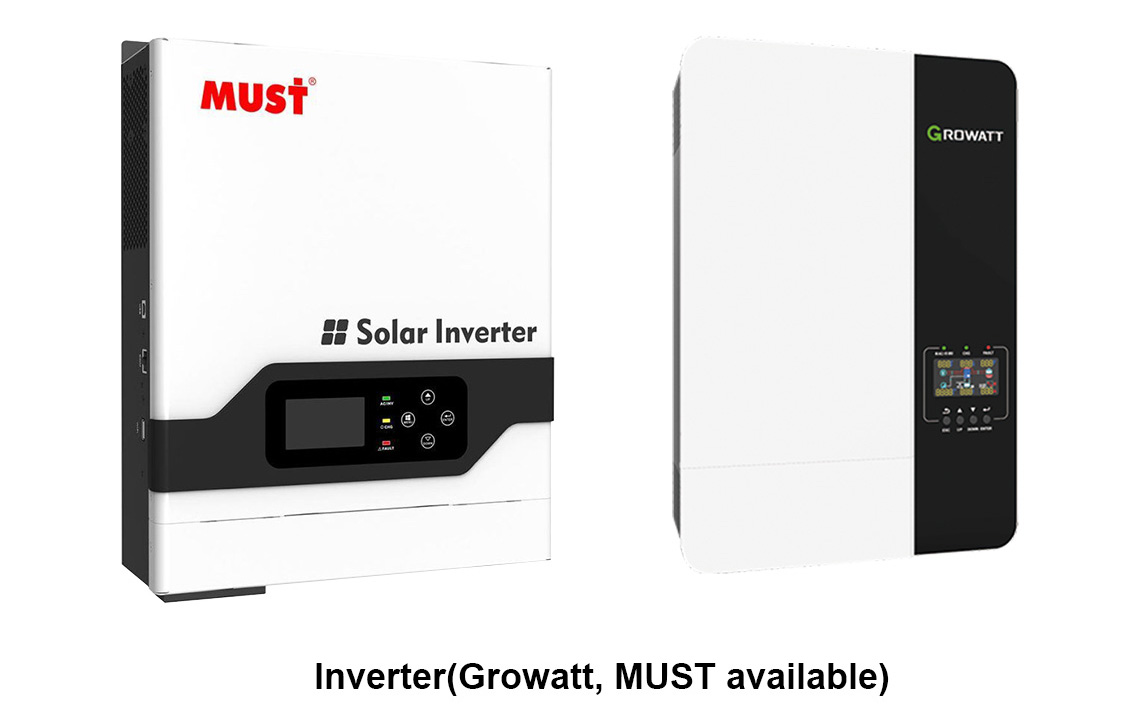 3kw off grid system inverter - MUST or Growatt