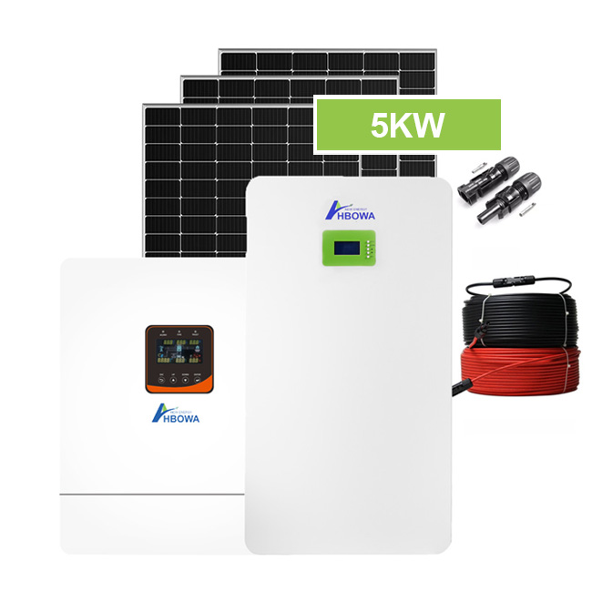 5kw off grid solar power system