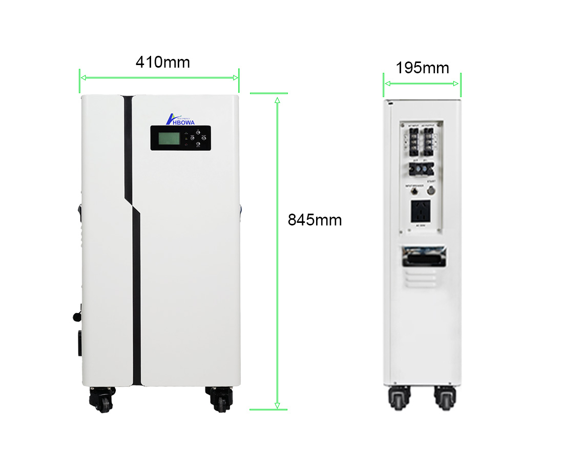 all-in-one energy storage system demension