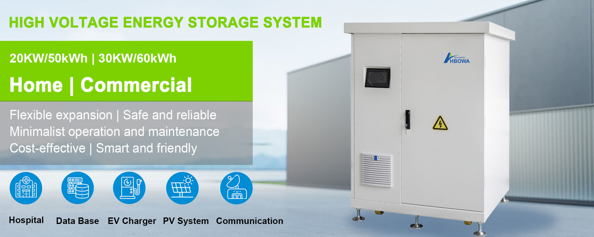 high voltage energy storage system cabinet - HBOWA New Energy