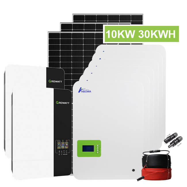 10kw 30kwh off grid system powerwall battery