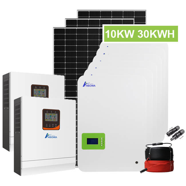 10kw_30kwh_off_grid_system_wall_mounted_battery