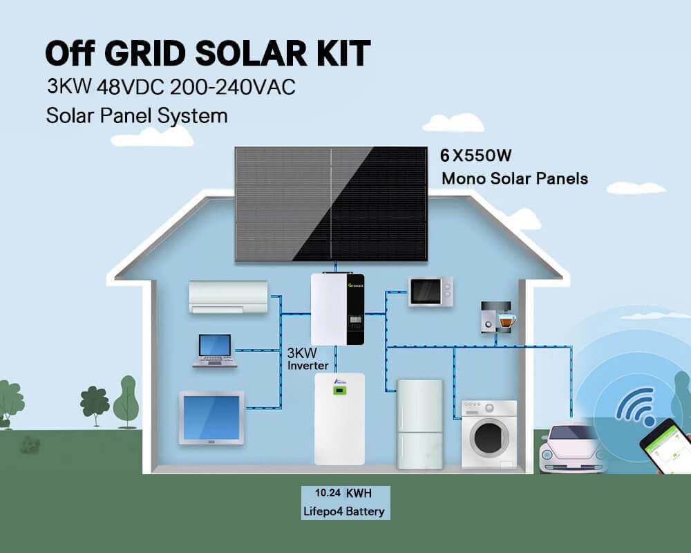 3KW 10KWh Powerwall lifepo4 battery off grid solar batteries