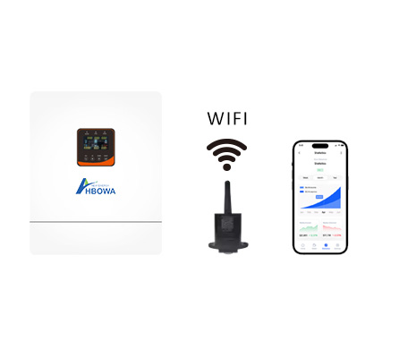 wifi function for 5500w off grid solar inverter