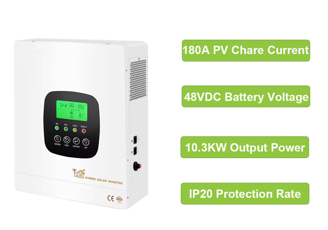 10kw hybrid solar inverter