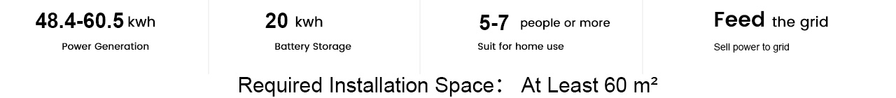 12kw on grid and off grid solar system 20kwh lifepo4 battery