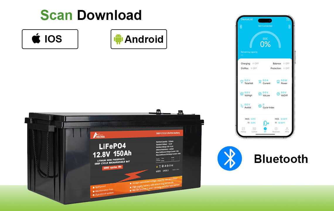 12v deep cycle solar battery 150ah