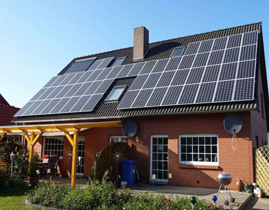 30kw solar system size