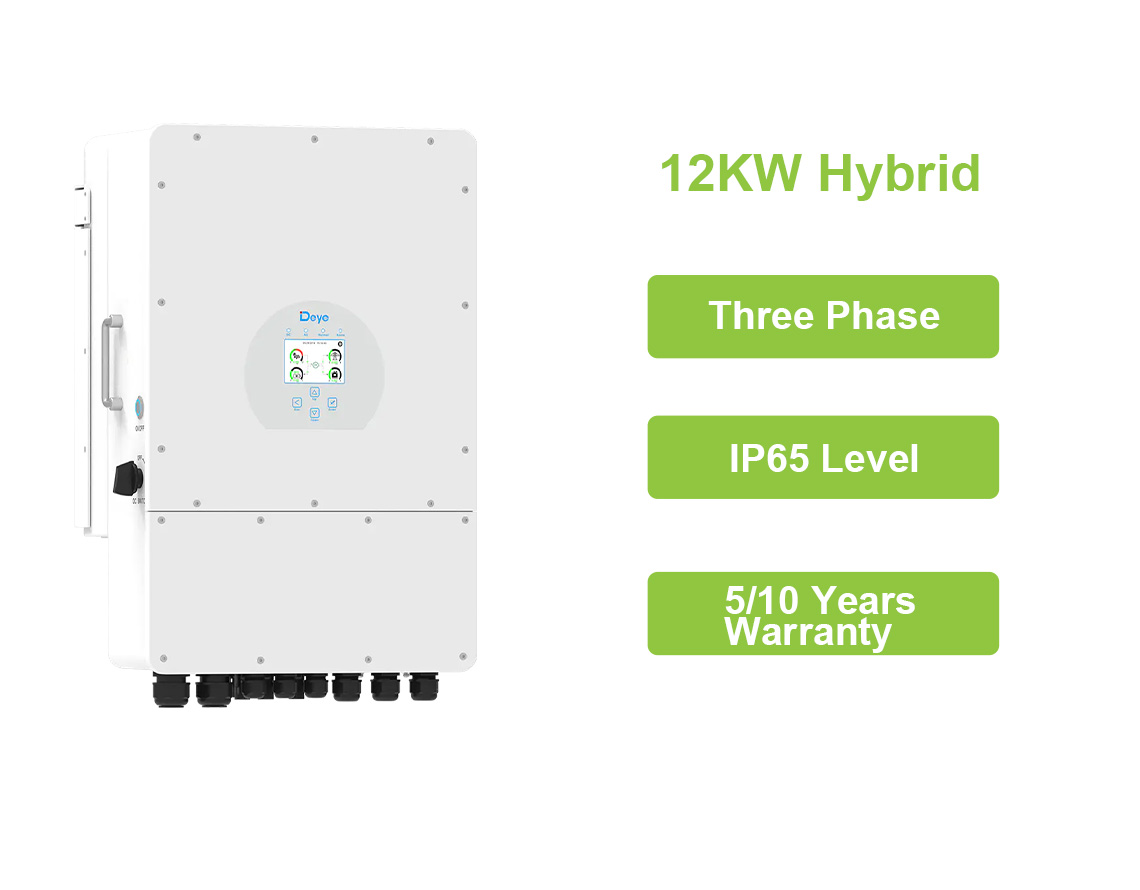 SUN-12K-SG04LP3-EU hybrid solar inverter three phase low voltage