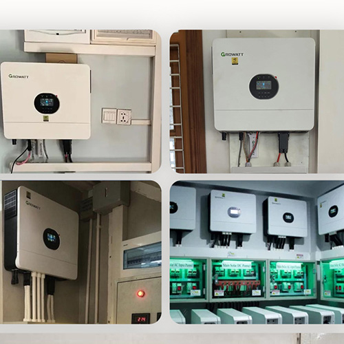 application cases of growatt inverter spf6000es plus