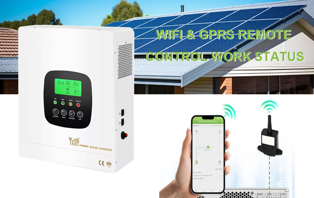 hybrid solar inverter 10kw wifi and GPRS