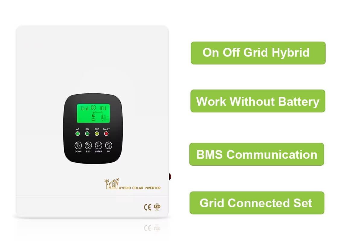 hybrid solar inverter 6kw