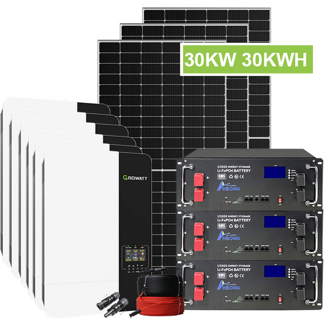 off grid 30kw solar system