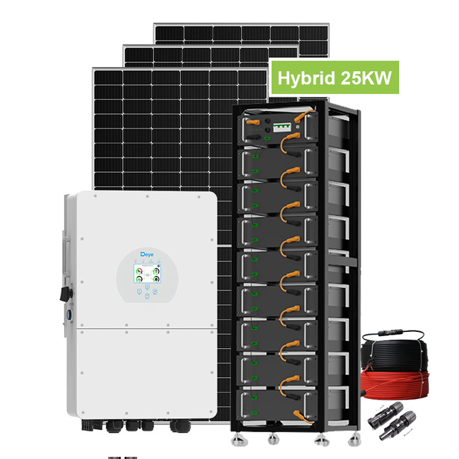 25kw hybrid solar system