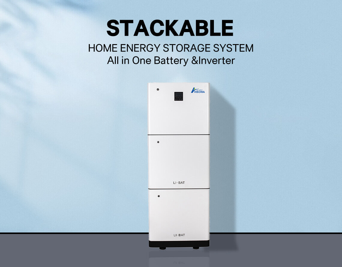 home energy storage system all in one battery and inverter