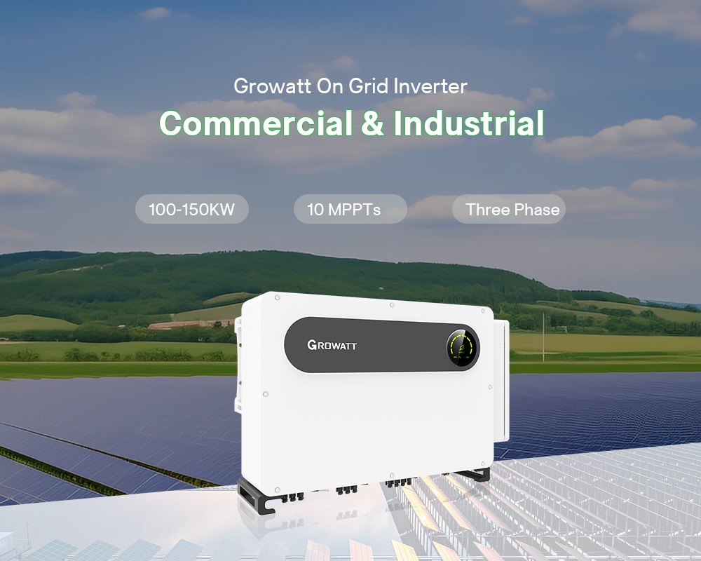 100KW Solar Inverter Growatt On Grid