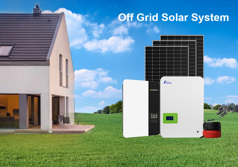 3KW 5KWh off grid solar system