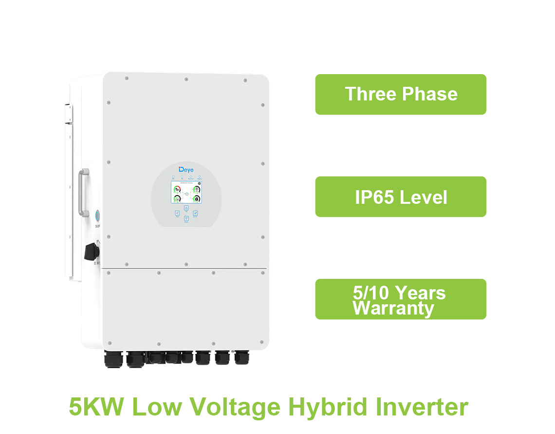 SUN-5K-SG04LP3-EU deye hybrid inverter LV 3 phase