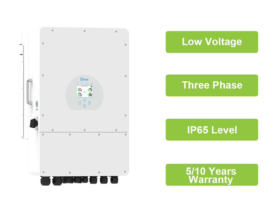 SUN-6K-SG04LP3-EU deye 6kw three phase low voltage inverter