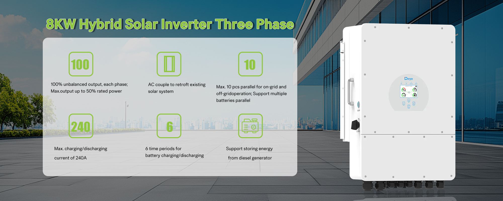 SUN-8K-SG04LP3-EU inverter deye